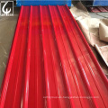 Materiales de construcción PPGI Color corrugado Roofing 4x8